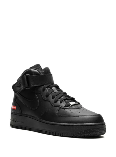 Nike x Supreme Air Force 1 Mid "Mini Box Logo - Black"