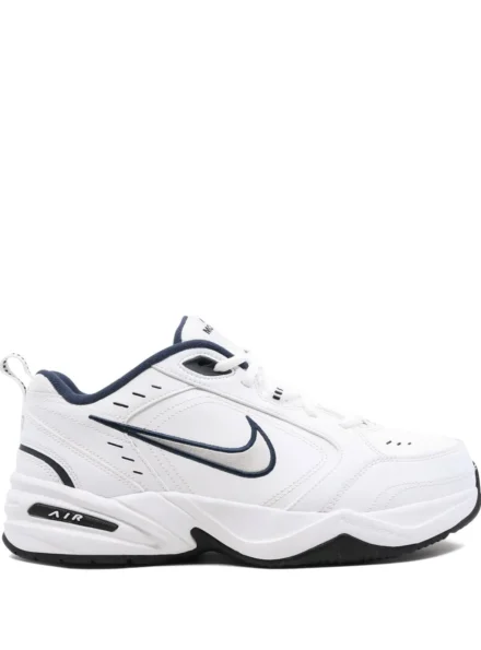 Nike Air Monarch IV (4E) "White/Metallic Silver"